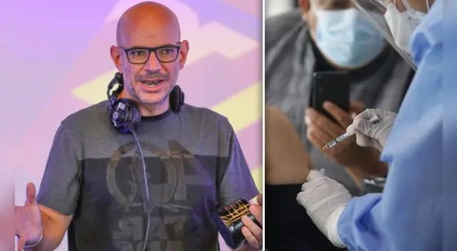 El productor Ricardo Morán compartió el cronograma del Vacunatón, y advirtió a sus seguidores los peligros de no ser inoculados.