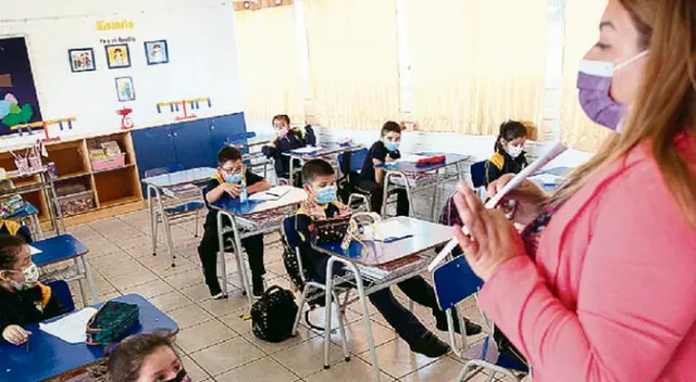 Se habilitaron 2.100 centros educativos  para el regreso de los alumnos a clases presenciales