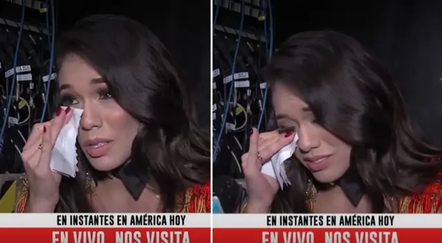 La exconductora de televisión, Jazmín Pinedo, se quebró en el reality tras sufrir una lesión en el hombro.