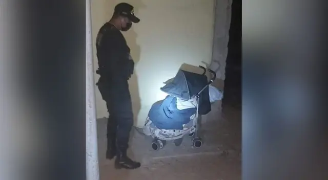 abandonan a bebé con síndrome de Down en Chimbote abandonan a bebé con síndrome de Down en Chimbote