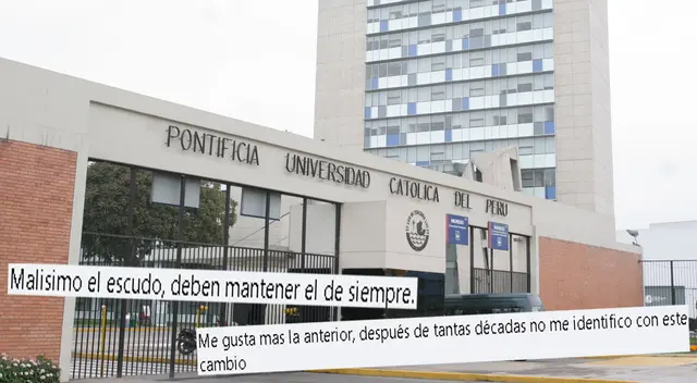 Cambio de logo de la PUCP generó diversas reacciones en las redes sociales. Cambio de logo de la PUCP generó diversas reacciones en las redes sociales.