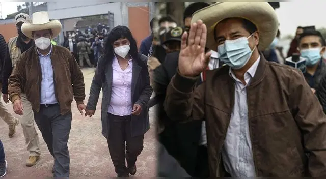 Pedro Castillo y Lilia Paredes una historia de amor desde colegio.