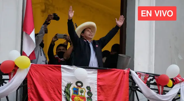 Pedro Castillo fue proclamado como Presidente del Perú. Pedro Castillo fue proclamado como Presidente del Perú.