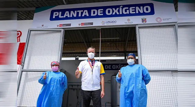 Nueva plata de oxígeno para pacientes con covid-19.
