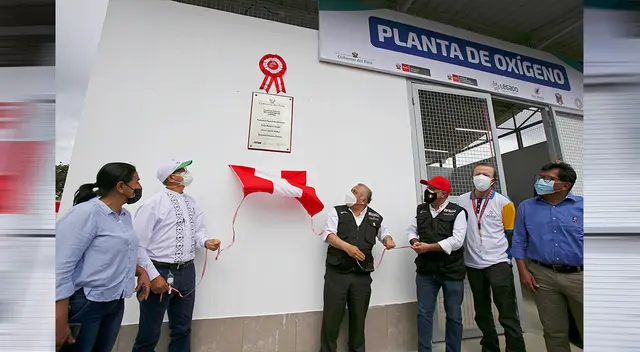 Nueva plata de oxígeno para pacientes con covid-19.