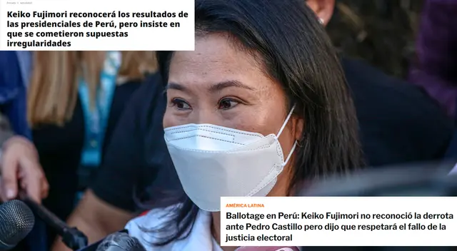 La prensa extranjera no dejó de resaltar su insistencia de ‘fraude’ en el balotaje, al mismo estilo de Donald Trump. La prensa extranjera no dejó de resaltar su insistencia de ‘fraude’ en el balotaje, al mismo estilo de Donald Trump.