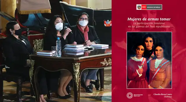 “La publicación busca convertirse en un aporte para que se reconozca la importancia del rol de las mujeres en sentar las bases y la defensa del Perú