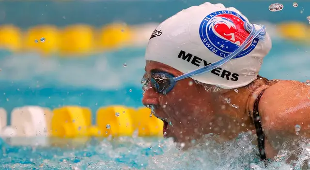 Becca Meyers, multimedallista paralímpica. Becca Meyers, multimedallista paralímpica.