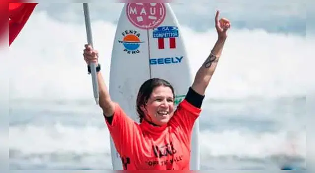 Sofía Mulanovich es una de las potencias del surf peruano que competirá en Tokio 2020.