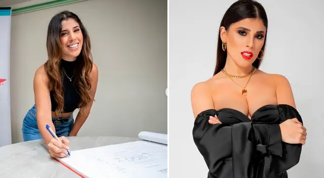 Yahaira Plasencia y sus compañeros de radio firmaron el Libro del Bicentenario.