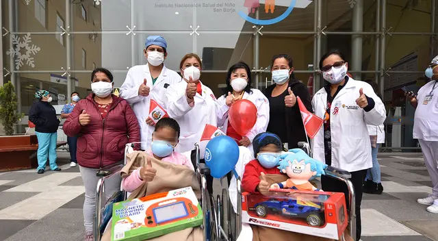 Dos niños inician una nueva etapa de sus vidas gracias a trasplante renal.