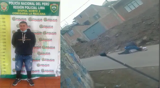 El detenido en la comisaría y en pleno accionar delictivo El detenido en la comisaría y en pleno accionar delictivo