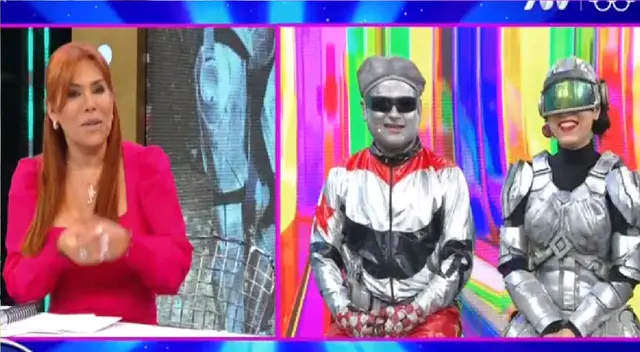 Magaly Medina celebró el nuevo amor de Robotín.