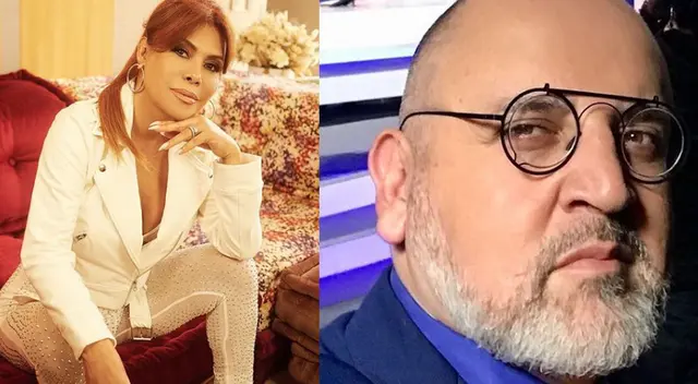 Magaly Medina le da su apoyo a Beto Ortiz.