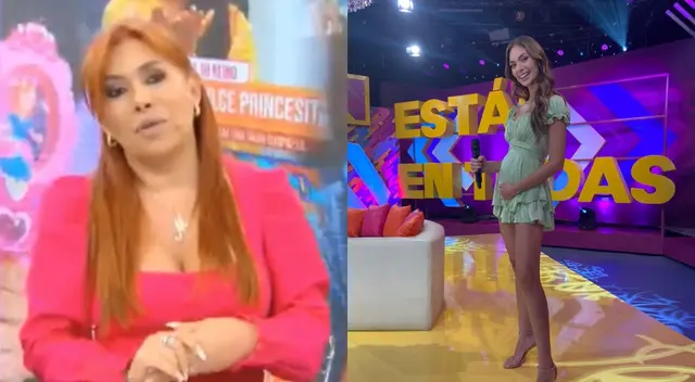 Magaly Medina resaltó el trabajo que realiza Natalie Vértiz en Estás en todas, y la comparó con Maricarmen Marín en Mujeres al mando. Magaly Medina resaltó el trabajo que realiza Natalie Vértiz en Estás en todas, y la comparó con Maricarmen Marín en Mujeres al mando.