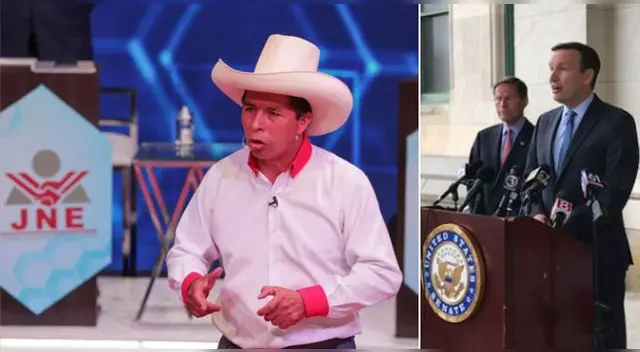 Senador de EE. UU. a JNE tras proclamación de Castillo: “Me alegra que escuchen las voces del pueblo”.