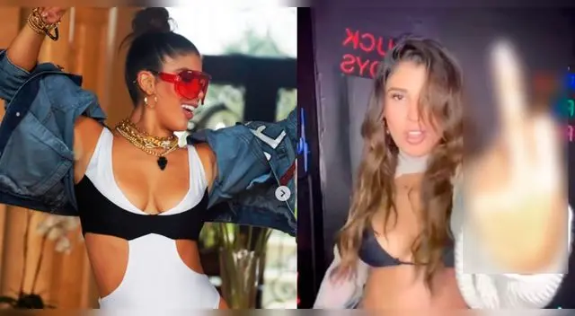 Yahaira Plasencia muestra gesto obsceno y fans la critican.