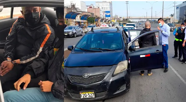 El detenido en pleno traslado a la comisaría y en plena detención