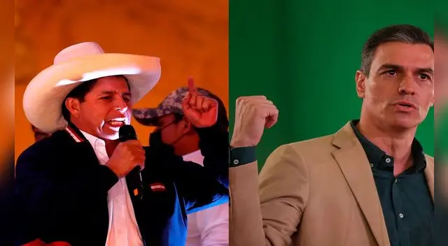 Pedro Castillo ha sido felicitado por varias figuras del mundo, incluido el líder del Partido Socialista Obrero Español. Foto: composición LR/EFE/Europa Press Pedro Castillo ha sido felicitado por varias figuras del mundo, incluido el líder del Partido Socialista Obrero Español. Foto: composición LR/EFE/Europa Press