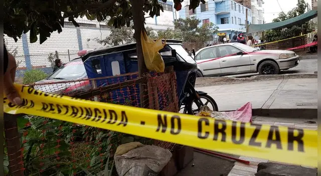 hombre es acribillado en San Juan de Lurigancho hombre es acribillado en San Juan de Lurigancho