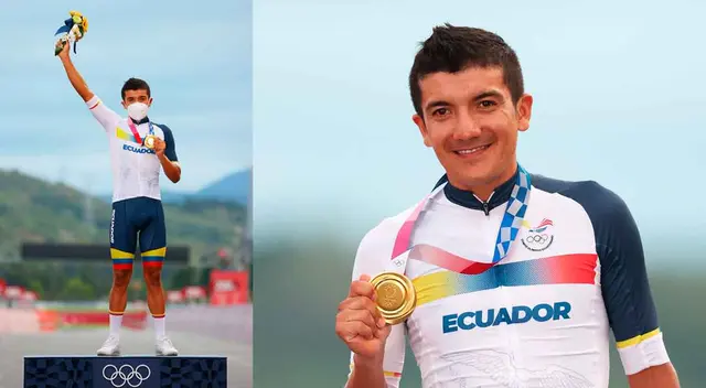 Richard Caparaz se llevó la presea dorada en Tokio 2020.