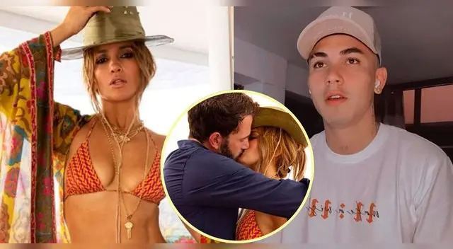 Jennifer Lopez captó la mirada del futbolista peruano. Jennifer Lopez captó la mirada del futbolista peruano.