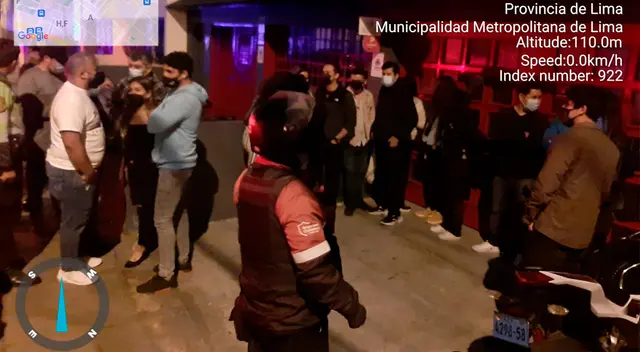 Intervienen fiesta Covid. Intervienen fiesta Covid.