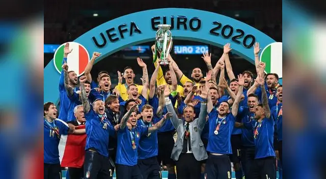 Italia en plena celebración.