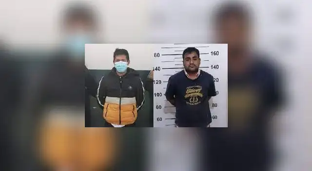 Sujetos fueron trasladados a la comisaría para las investigaciones