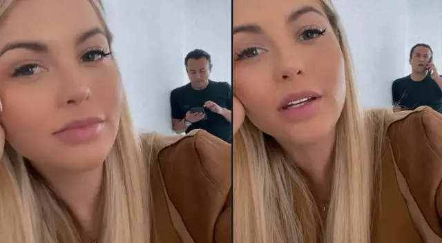 Brunella Horna se queja de Richard Acuña.