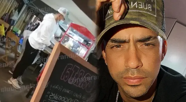 Diego Chávarri se recursea vendiendo chanchita. Diego Chávarri se recursea vendiendo chanchita.