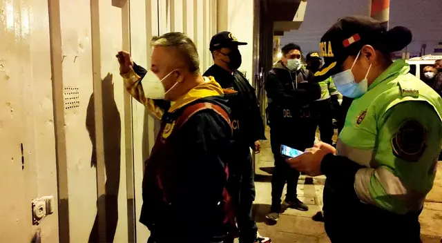 Todos los involucrados en la operación y los propietarios del local fueron trasladados a la comisaría de Bocanegra.