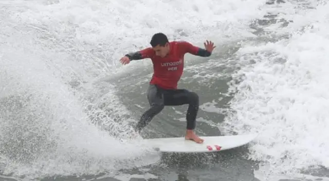 Luca Messinas la rompió y se metió en los cuartos de final.