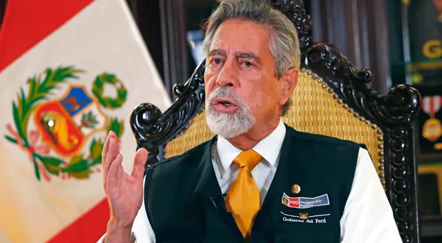 Las imágenes de la conferencia de prensa de Francisco Sagasti serán emitidas por TV Perú