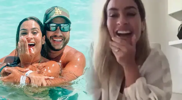 Ethel Pozo se quiebra por pedida de mano y agradece a Dios.