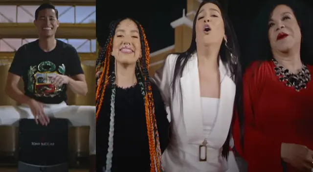 Eva Ayllón, Daniela Darcourt, Tony Succar y Renata Flores lanza tema