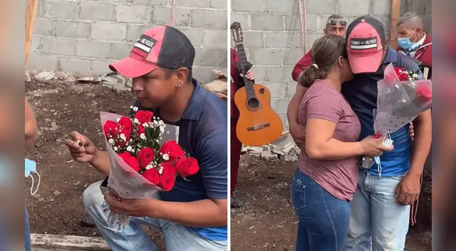 La escena ha cautivado a miles en las redes sociales. La escena ha cautivado a miles en las redes sociales.