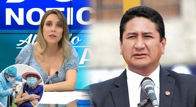 Juliana Oxenford estalla contra Cerrón y su comentario sobre la vacunación. Juliana Oxenford estalla contra Cerrón y su comentario sobre la vacunación.