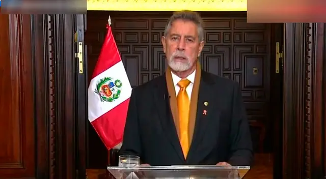 Último mensaje de Francisco Sagasti como presidente del Perú
