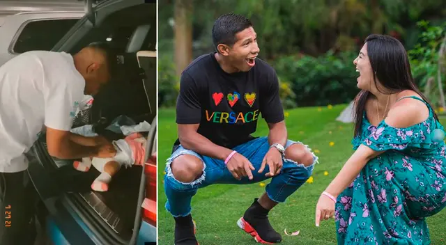 Edison Flores sorprendió con la crianza de su bebé. Edison Flores sorprendió con la crianza de su bebé.