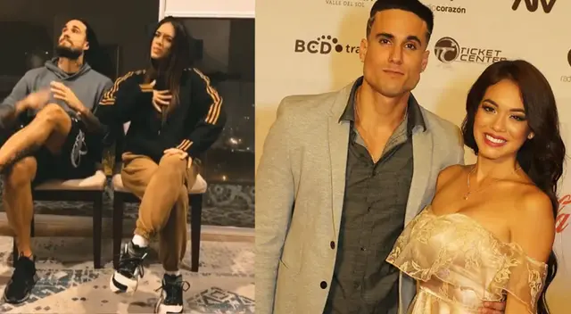 Jazmín Pinedo protagoniza divertido baile junto a Gino Assereto. Jazmín Pinedo protagoniza divertido baile junto a Gino Assereto.