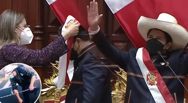 Pedro Castillo juramentó y nombró a ronderos. Pedro Castillo juramentó y nombró a ronderos.