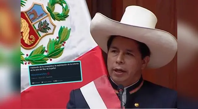 El Rey de España se volvió tendencia tras mensaje de Pedro Castillo sobre el colonialismo y el virreynato El Rey de España se volvió tendencia tras mensaje de Pedro Castillo sobre el colonialismo y el virreynato