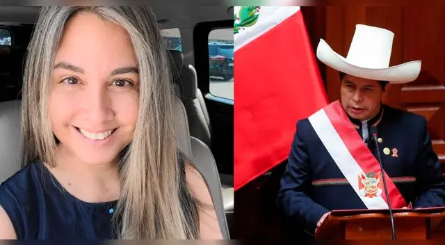 Jessica Tapia criticó la toma de mando de Pedro Castillo.