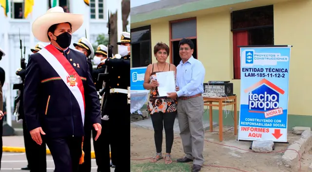 Pedro Castillo planea dar facilidades para acceder al programa Techo Propio. Pedro Castillo planea dar facilidades para acceder al programa Techo Propio.