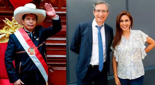 Federico Salazar y Verónica Linares resaltan el uso del sombrero del presidente Pedro Castillo Federico Salazar y Verónica Linares resaltan el uso del sombrero del presidente Pedro Castillo