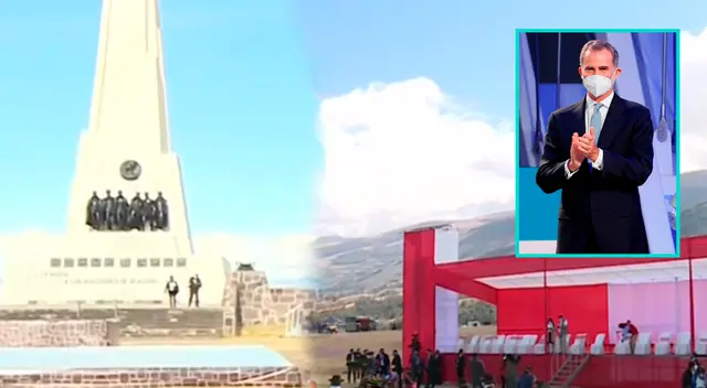 Rey Felipe VI llegó al Perú este 27 de julio para participar en la toma de mando de Pedro Castillo par el periodo 2021-2026. Rey Felipe VI llegó al Perú este 27 de julio para participar en la toma de mando de Pedro Castillo par el periodo 2021-2026.