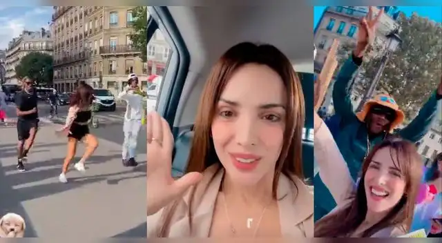 Rosángela Espinoza disfruta de sus vacaciones en Europa.