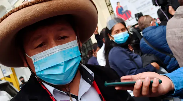 Guido Bellido fue nombrado premier en Pampa de la Quinua, Ayacucho.