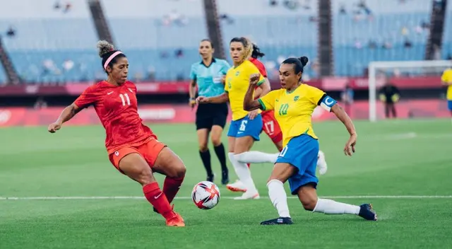 Brasil no pudo superar el escollo de Canadá y perdió en la tanda de penales.